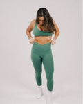 Sage Crossover Leggings