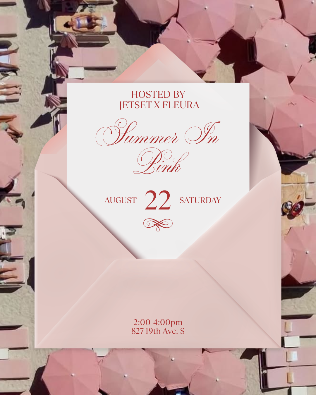 Summer in Pink: Presented by Fleura x JETSET