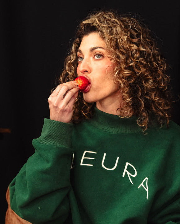 Fleura Signature Evergreen Mock Neck