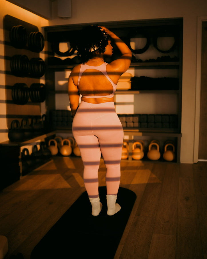 Lilac Crossover Leggings