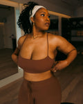 Cafe au Lait Micro Square Bra
