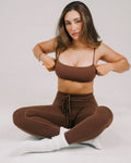 Cafe au Lait Micro Square Bra